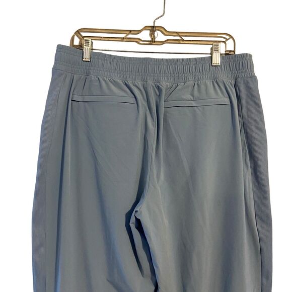 ATHLETA Brooklyn Lined Jogger Pants Sz 14 Athleisure Casual Sportwear Golf Blue - Picture 12 of 13